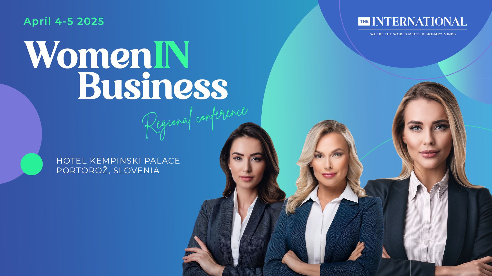 WomenIn business conference portoroz