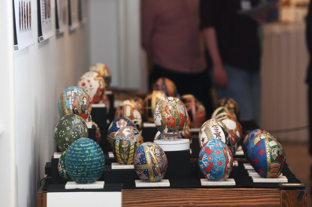 Embassy of Romania Easter traditional egg decoration exhibition 04 04 2025 photo Mateja Jordovic Potocnik