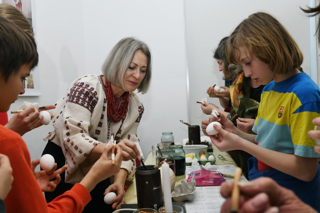 Embassy of Romania Easter traditional egg decoration exhibition 04 04 2025 photo Mateja Jordovic Potocnik