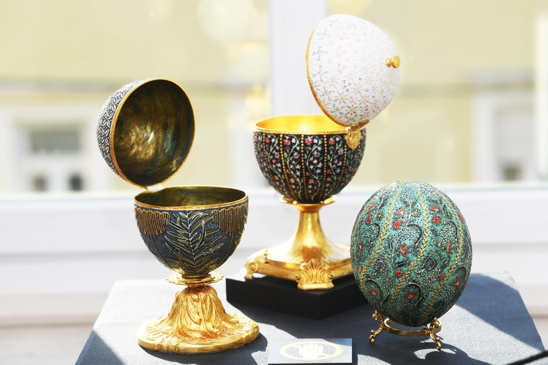 Embassy of Romania Easter traditional egg decoration exhibition 04 04 2025 photo Mateja Jordovic Potocnik