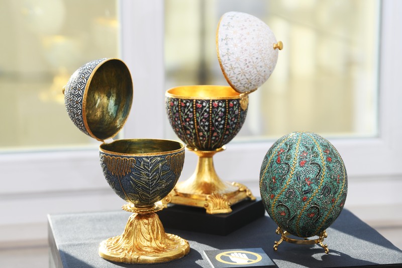 Embassy of Romania Easter traditional egg decoration exhibition 04 04 2025 photo Mateja Jordovic Potocnik