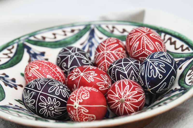 Embassy of Romania Easter traditional egg decoration exhibition 04 04 2025 photo Mateja Jordovic Potocnik