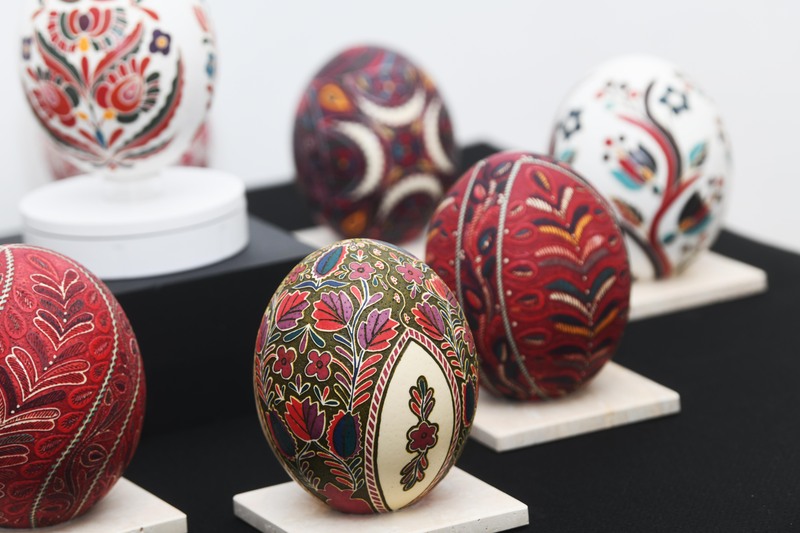 Embassy of Romania Easter traditional egg decoration exhibition 04 04 2025 photo Mateja Jordovic Potocnik