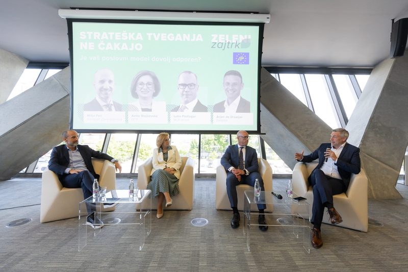 Green breakfast, photo CER Partnerstvo za trajnostno gospodarstvo