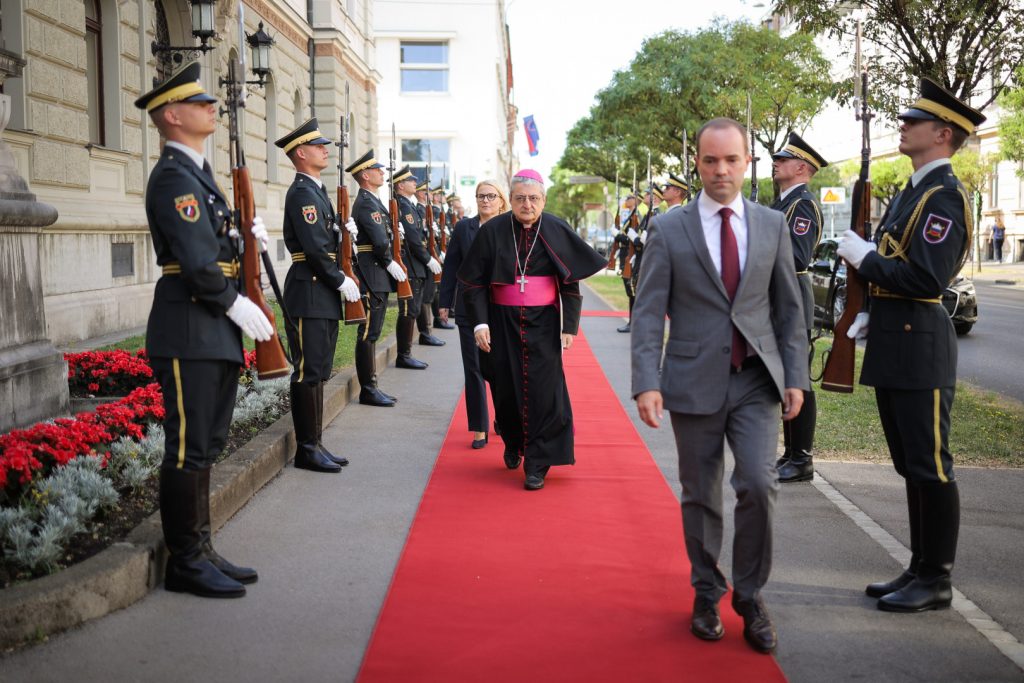 Archbishop Luigi Bianco, photo credits Daniel Novakovic STA