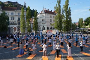 International Day of Yoga Ljubljana, June 21st, photo: Embassy of India
