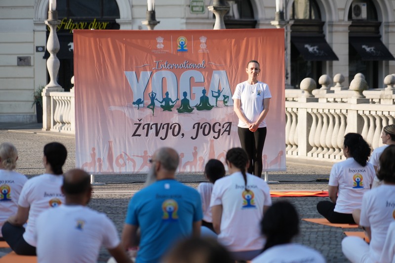 International Day of Yoga Ljubljana, June 21st, photo: Embassy of India