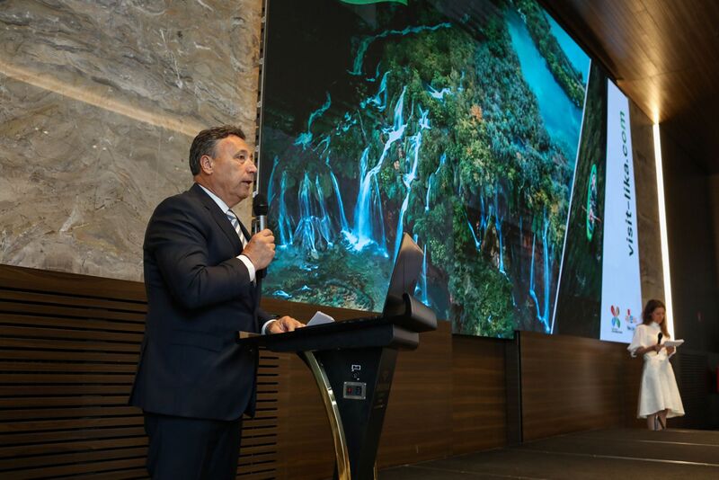 Presentation of the Lika-Senj County Tourist Board in Ljubljana, Bruno Bonifačić, photo: Lika-Senj County Tourist Board