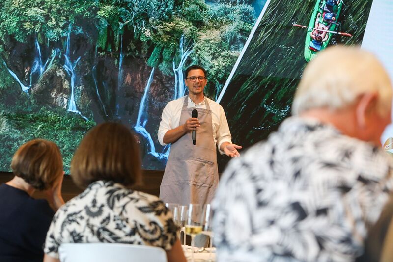Presentation of the Lika-Senj County Tourist Board in Ljubljana, Dino Galvagno, photo: Lika-Senj County Tourist Board